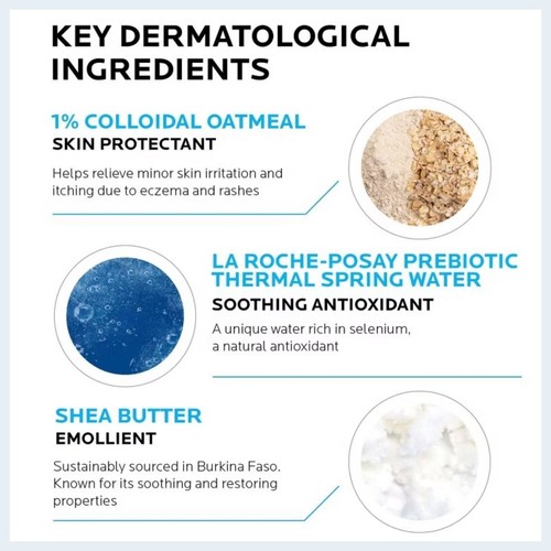 La Roche-Posay Lipikar Eczema Soothing Relief Cream 6.76oz - photo 5