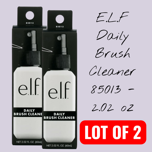 e.l.f. Daily Brush Cleaner 2.02 oz - Makeup Brush Spray (Lot of