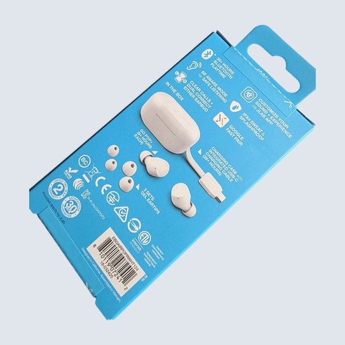 JLab GO Air Pop+ True Wireless Bluetooth Earbuds White - NEW!! - photo 2