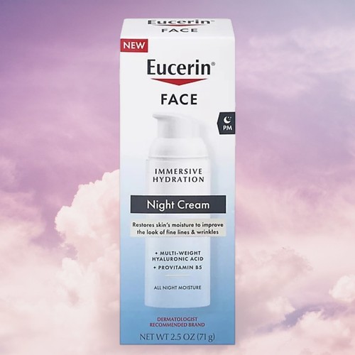 Eucerin FACE Immersive Hydration PM Night Cream 2.5 Oz -NEW - photo 4