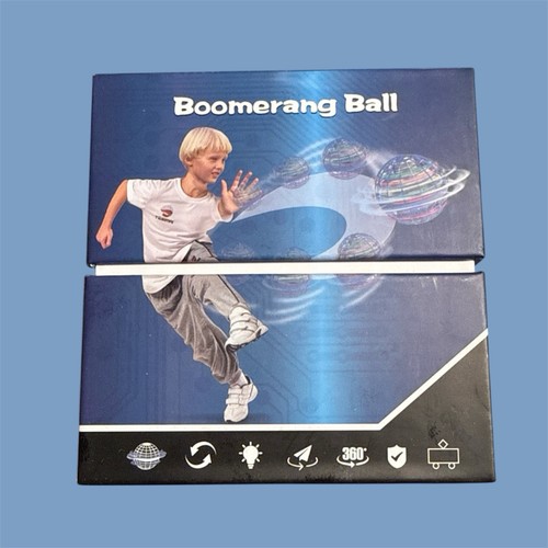 LED Flying Boomerang Ball 360° Interactive Spinner Toy - photo 2