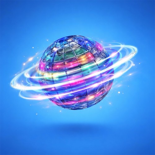 LED Flying Boomerang Ball 360° Interactive Spinner Toy - photo 3
