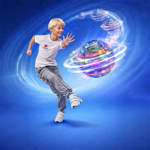 LED Flying Boomerang Ball 360° Interactive Spinner Toy - photo 5