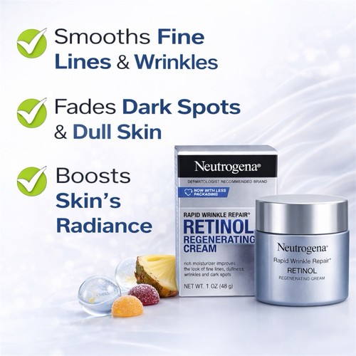 NEUTROGENA Rapid Wrinkle Repair Retinol Regenerating Cream - photo 3