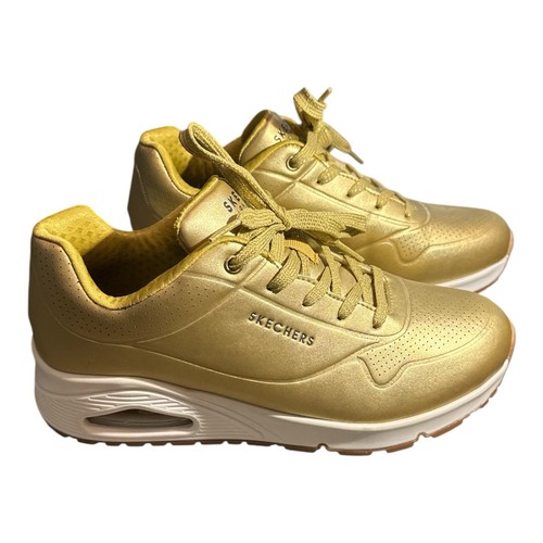 SKECHERS slip on women's Size 8 / Gold /Brand New!!!