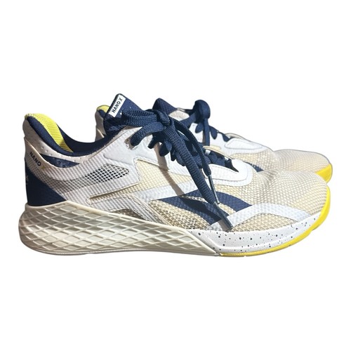Reebok Women's Nano X Training Shoes - White/Navy - Size 8.5