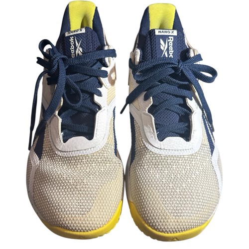 Reebok Women's Nano X Training Shoes - White/Navy - Size 8.5 - photo 2