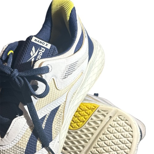 Reebok Women's Nano X Training Shoes - White/Navy - Size 8.5 - photo 5