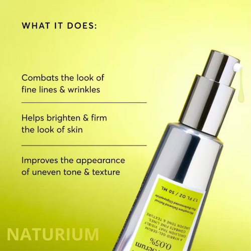NATURIUM Retinaldehyde 0.05% Cream Serum 1.7 fl oz - NEW - photo 5
