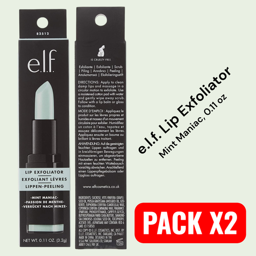 e.l.f. Lip Exfoliator Mint Maniac - Lip Scrub Bundle (Pack of 2) - photo 3