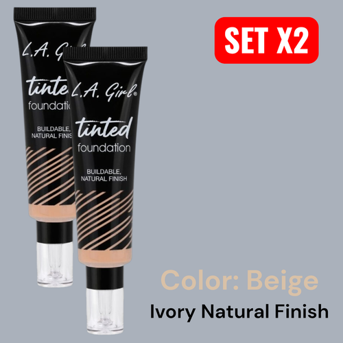 L.A. Girl Tinted Foundation GLM751 Ivory Natural Finish (2) - photo 2