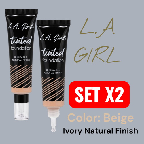 L.A. Girl Tinted Foundation GLM751 Ivory Natural Finish (2) - photo 3