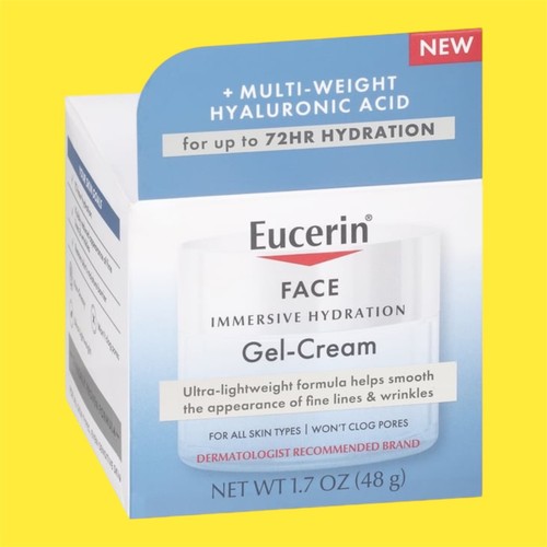 Eucerin FACE Immersive Hydration Gel Cream with Hyaluronic Acid