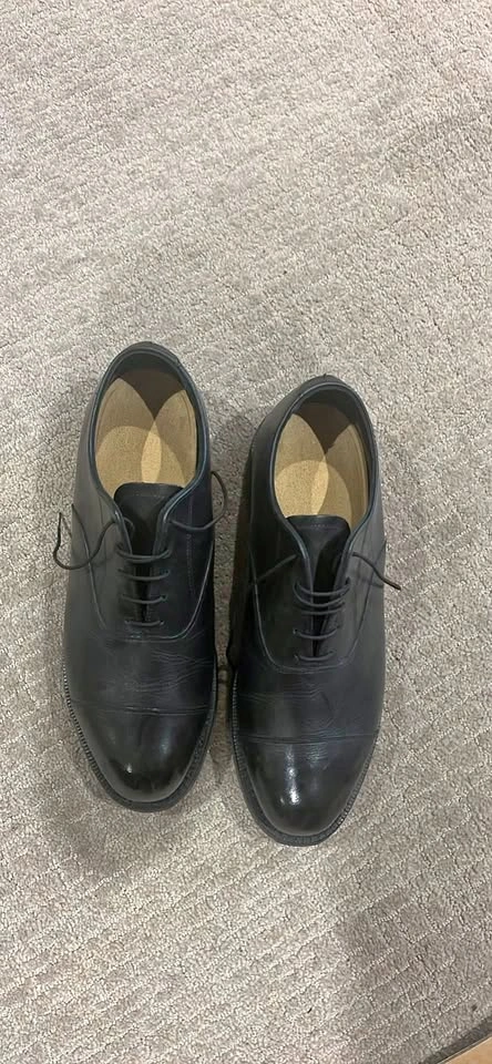 Black Cadet Dress Boots Size 9.5