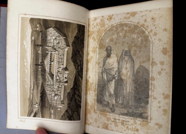 First American Edition 1856 Pilgrimage to El-Medinah and Meccah - photo 5