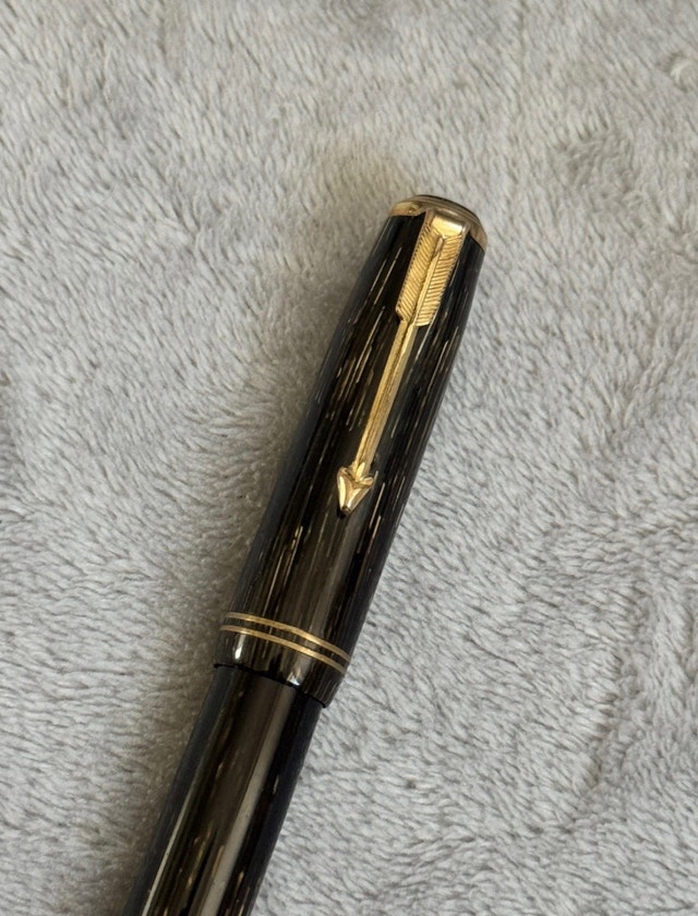 1947 Parker Vacumatic Black Fountain Pen - photo 3