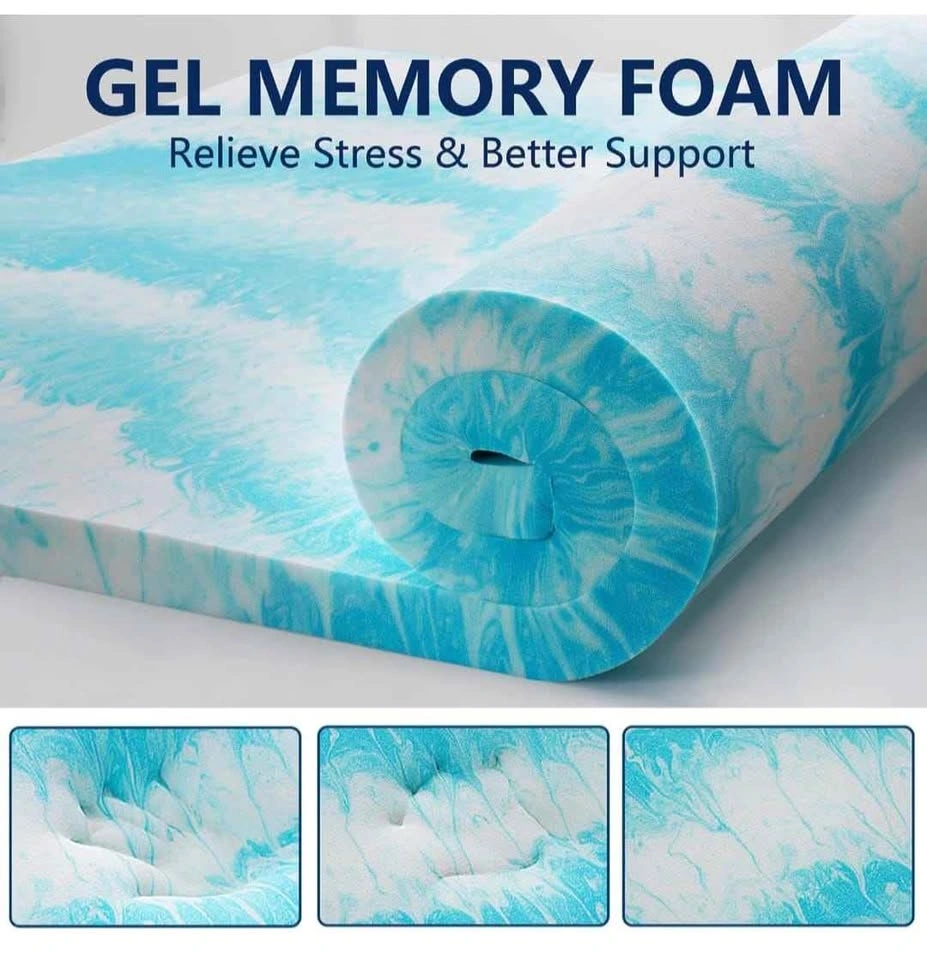 BRAND NEW Full Size 3" Dual Layer Memory Foam Mattress Topper - photo 2