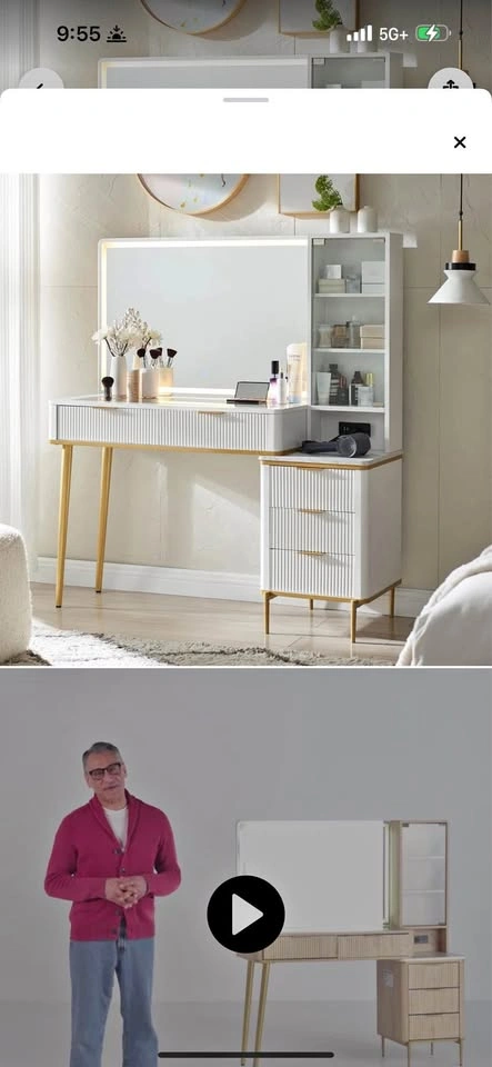 Vanity with Mirror