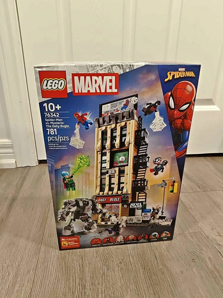 BNIB LEGO Marvel 76342 Spider-Man vs. Mysterio: The Daily Bugle