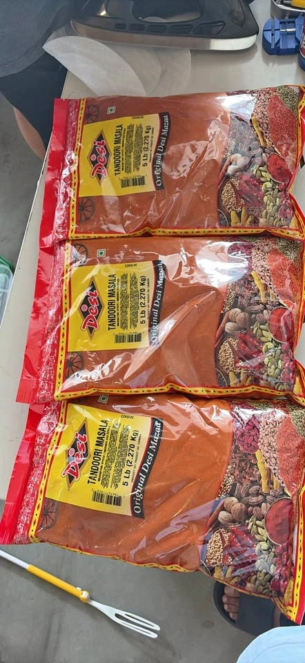3 x tandoori masala 2.27 kg each