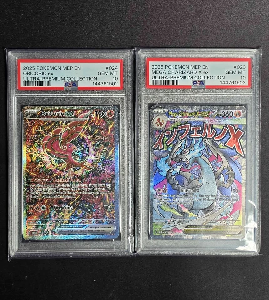 Charizard Oricorio Sequential PSA 10s