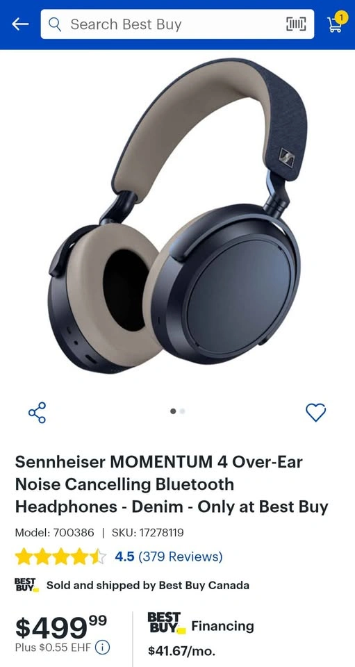 Sennheiser Momentum 4 - photo 2