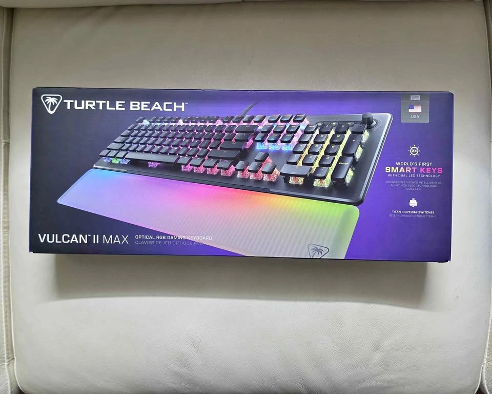 Turtle Beach Vulcan II Max Optical RGB Gaming Keyboard