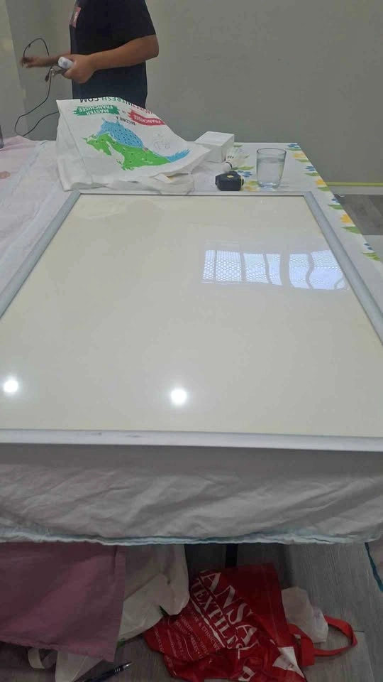 Double sided whiteboards