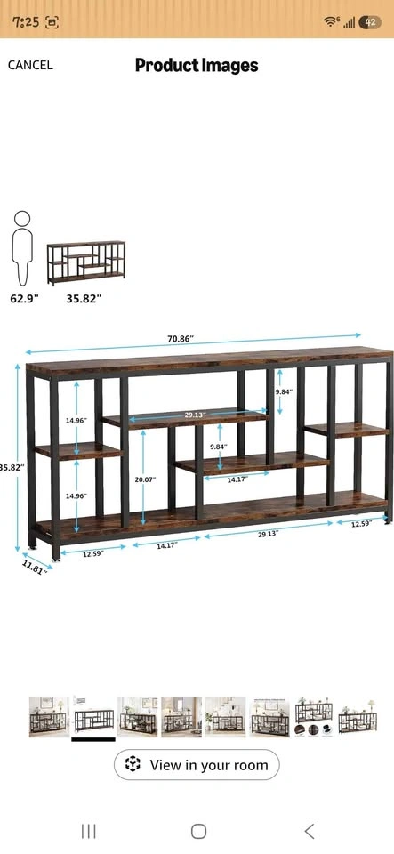 Console sofa table - photo 2