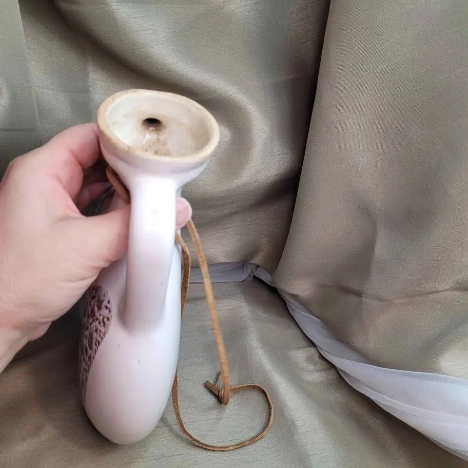 Wall Hanging Pottery Decor 9 1/2" x 7" Vintage image indicator(3)