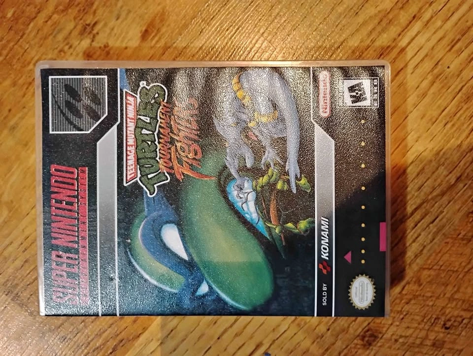 TMNT tournament fighters for the SNES