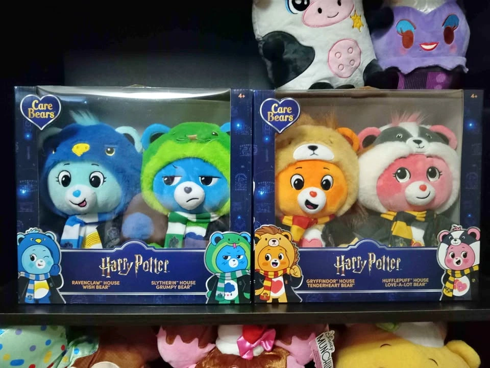 Care Bears x Harry Potter plush sets. New in box.