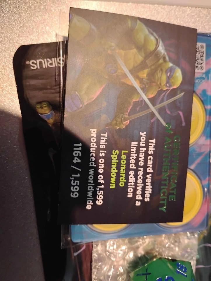 Magic: The Gathering Leonardo Spindown Limited Edition Dice - photo 2