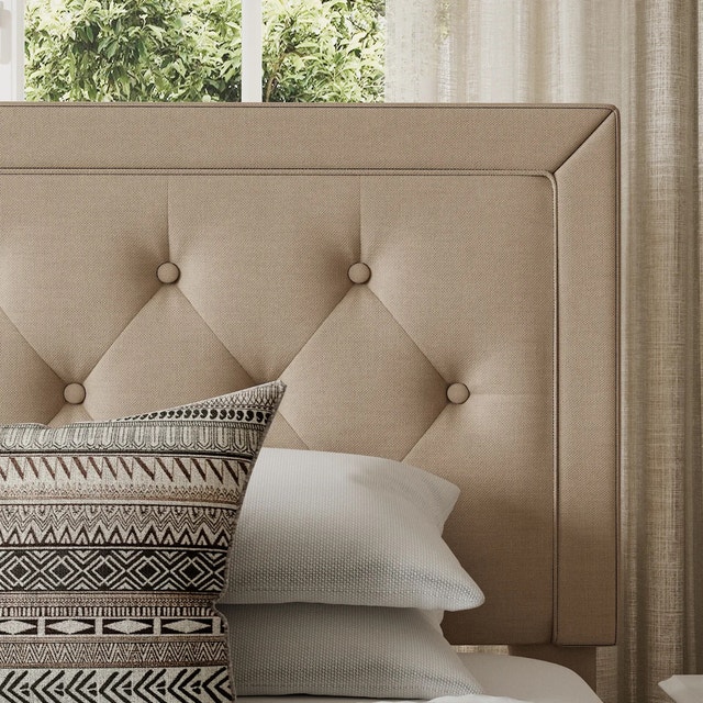 Queen Size Upholstered Bed Frame - photo 3