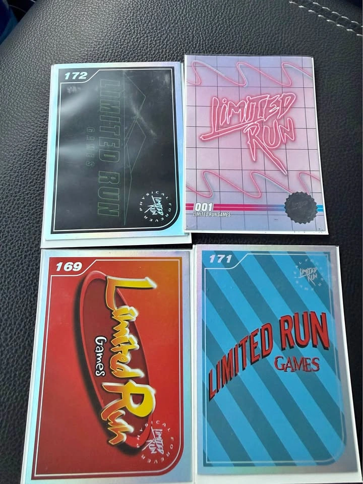 Limited run game cards