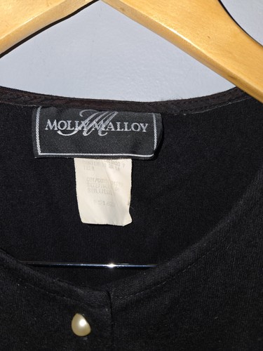Molly Malloy Cardigan With Shoulder Pads - photo 2
