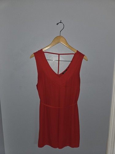 Red Sleeveless Maternity Blouse - photo 5