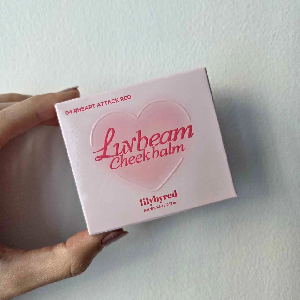 Blush - lilybyred Luvbeam Cheek Balm - 04 Heart Attack Red