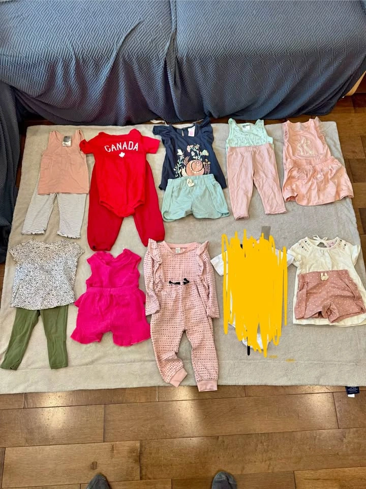 Children’s clothes 24m to 2T