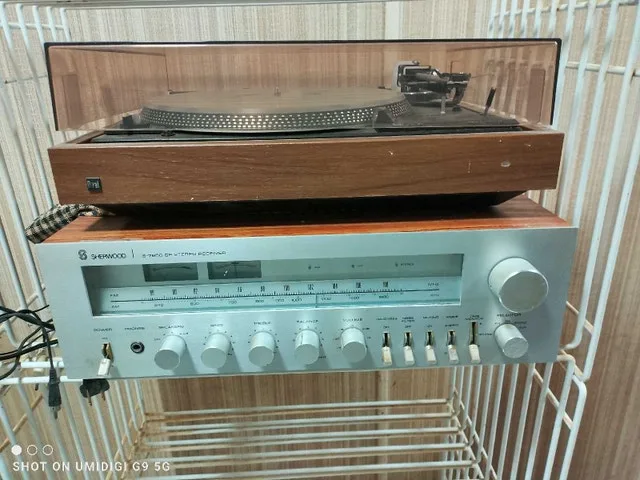 Dual 506 Turntable and Sherwood S-7650 Receiver