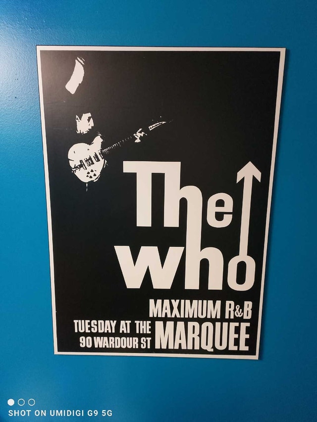 The Who Marquee Club Poster