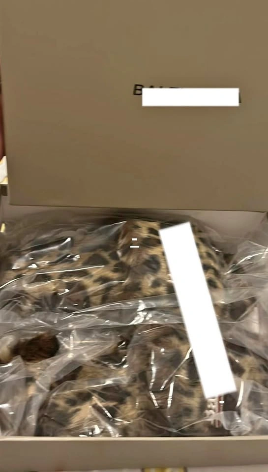Leopard print Balenci Slide 6 men’s 7.5 women’s