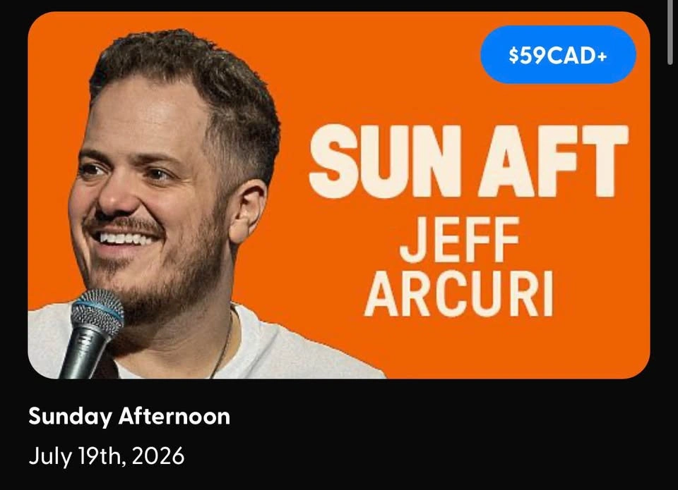 Great Outdoors Comedy Festival - Jeff Arcuri Tickets - photo 2