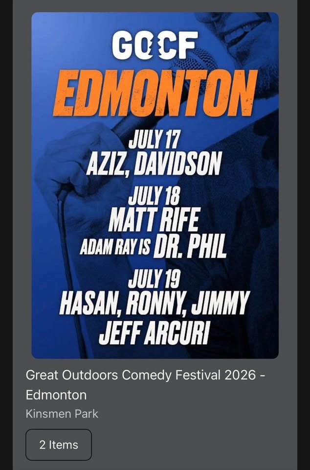 Great Outdoors Comedy Festival - Jeff Arcuri Tickets - photo 3