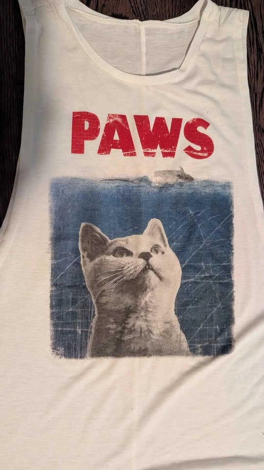 Medium Wolf Bodysuit & Paws Cat Tank Top - photo 5