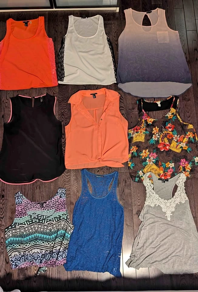 MEDIUM Women's Dressy Fun Tank Tops