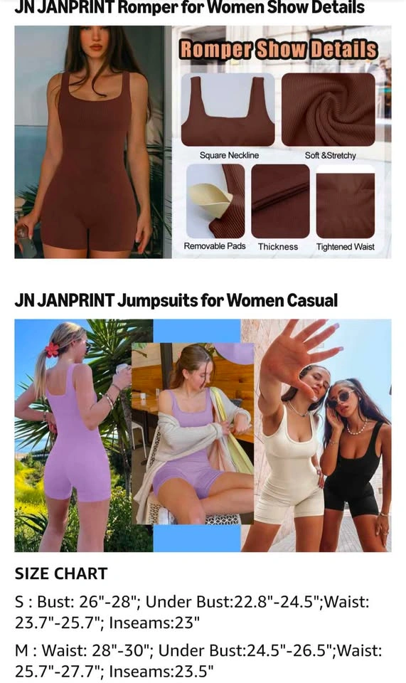 NEW Medium Romper Jumpsuit for Women - photo 2