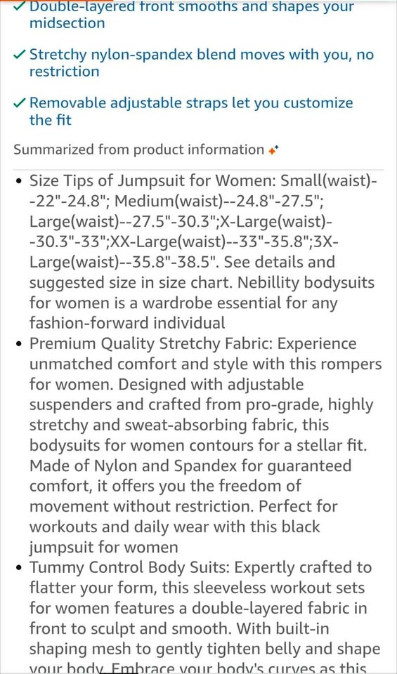 NEW Medium Romper Jumpsuit for Women - photo 3