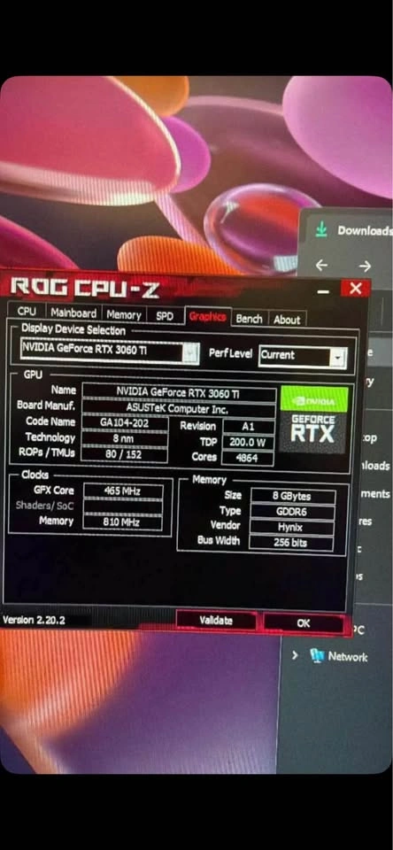 ASUS GeForce RTX 3060 Ti KO Gaming Graphics Card - photo 4