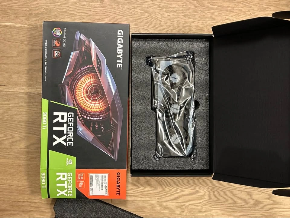 Gigabyte GeForce RTX 3060 Ti Gaming OC 8G Graphics Card - photo 2